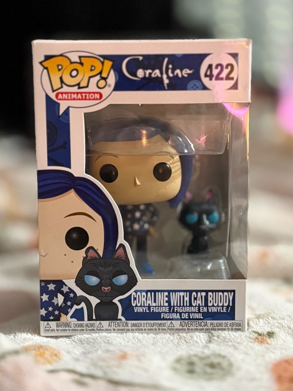 Funko Pop! Coraline with Cat (Buddy)